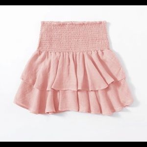 Shein light pink skirt size xs brand new